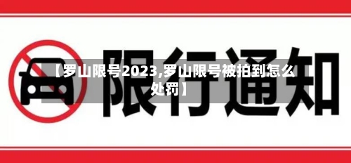 【罗山限号2023,罗山限号被拍到怎么处罚】-第3张图片