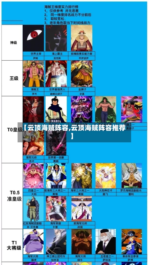 【云顶海贼阵容,云顶海贼阵容推荐】