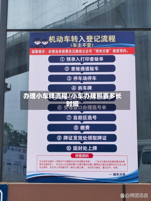 办理小车牌流程/小车办牌照要多长时间