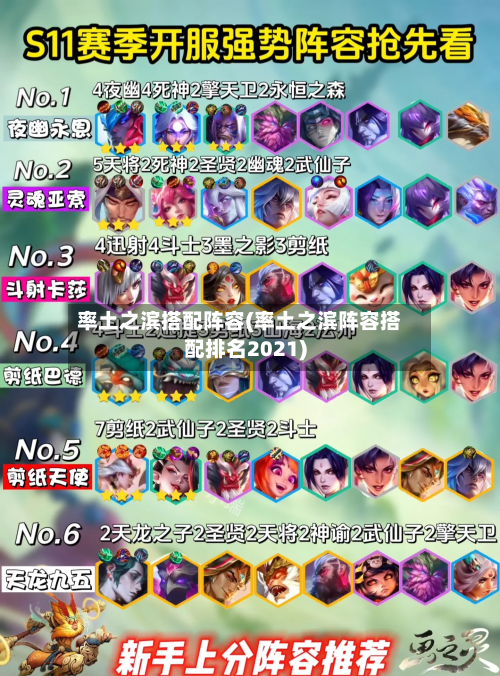 率土之滨搭配阵容(率土之滨阵容搭配排名2021)-第2张图片