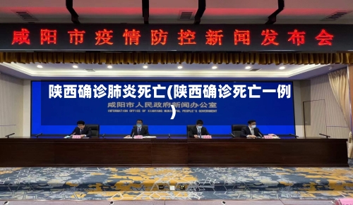 陕西确诊肺炎死亡(陕西确诊死亡一例)