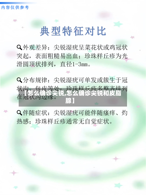 【怎么确诊尖锐,怎么确诊尖锐和皮脂腺】-第3张图片