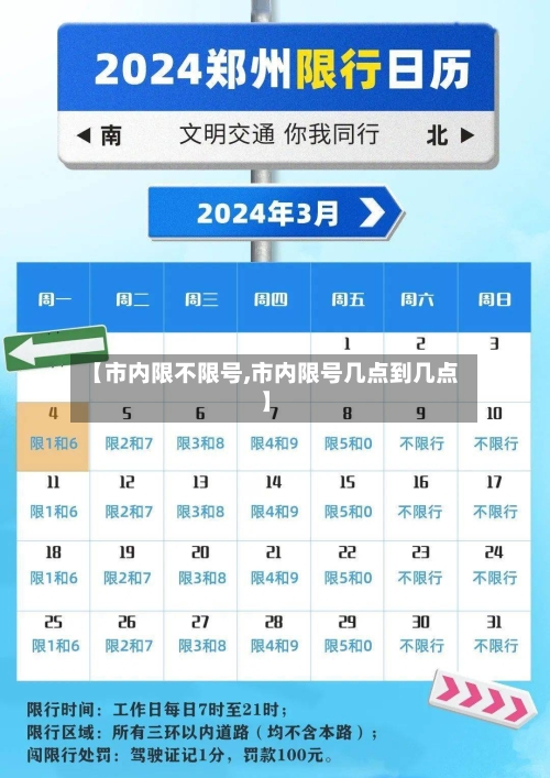 【市内限不限号,市内限号几点到几点】-第2张图片