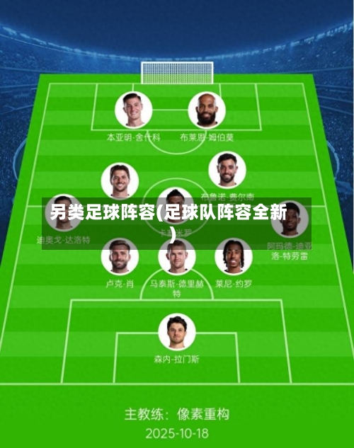 另类足球阵容(足球队阵容全新)
