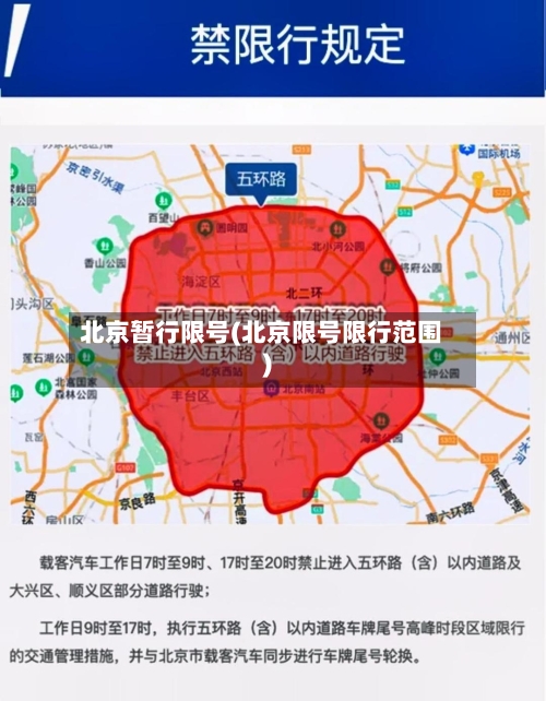 北京暂行限号(北京限号限行范围)