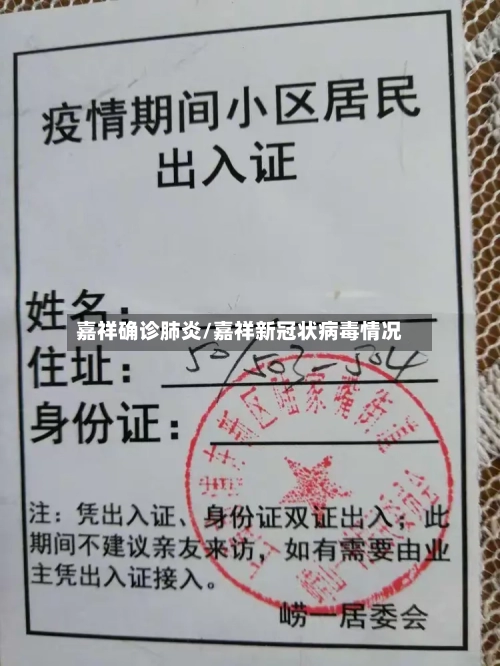 嘉祥确诊肺炎/嘉祥新冠状病毒情况-第2张图片