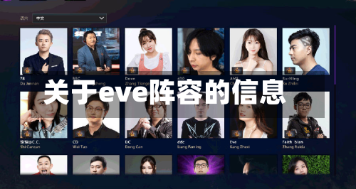 关于eve阵容的信息