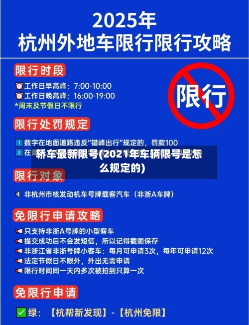 轿车最新限号(2021年车辆限号是怎么规定的)