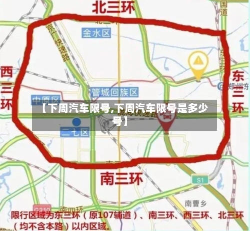【下周汽车限号,下周汽车限号是多少号】