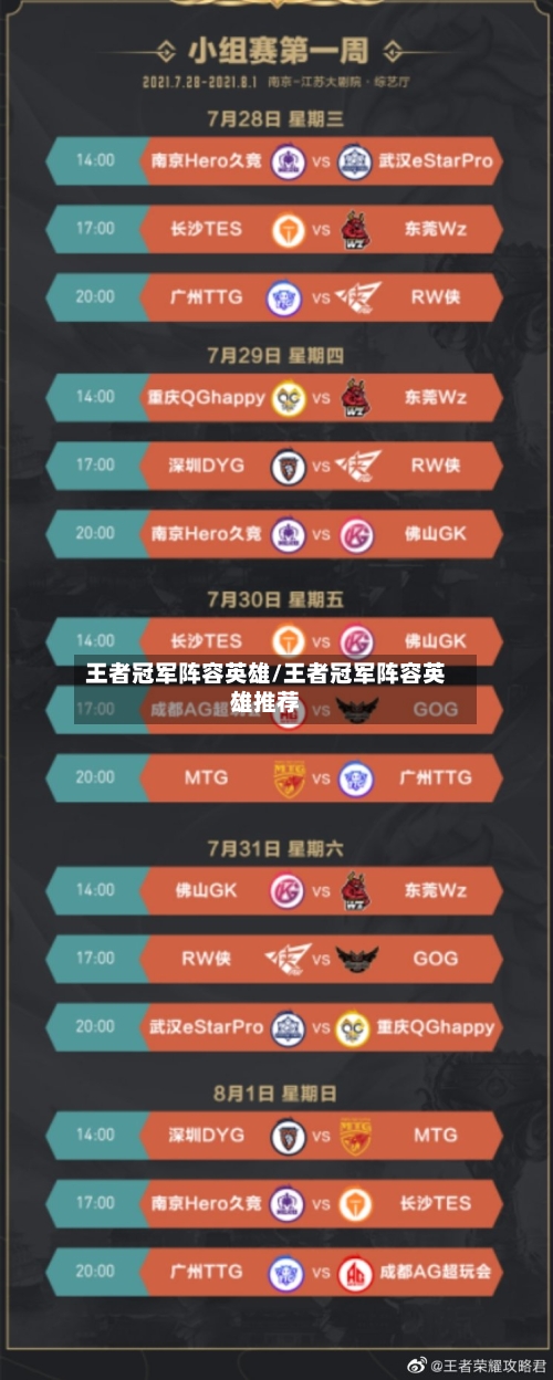 王者冠军阵容英雄/王者冠军阵容英雄推荐-第3张图片