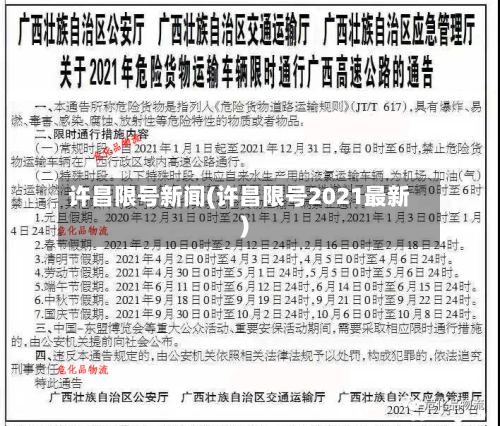 许昌限号新闻(许昌限号2021最新)-第2张图片