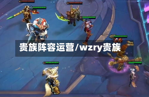 贵族阵容运营/wzry贵族