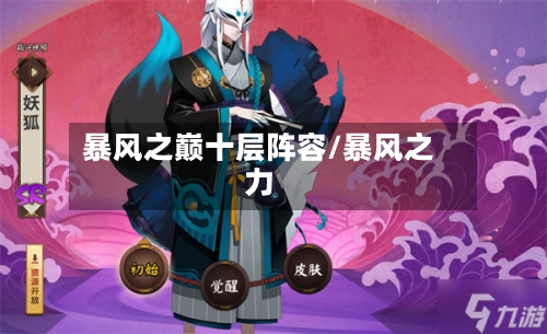 暴风之巅十层阵容/暴风之力