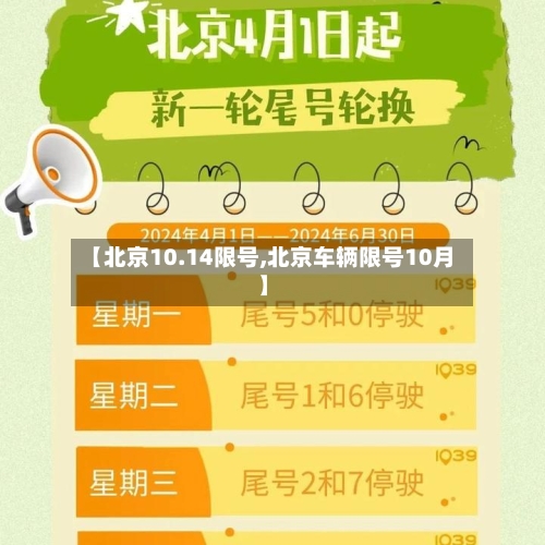 【北京10.14限号,北京车辆限号10月】-第2张图片