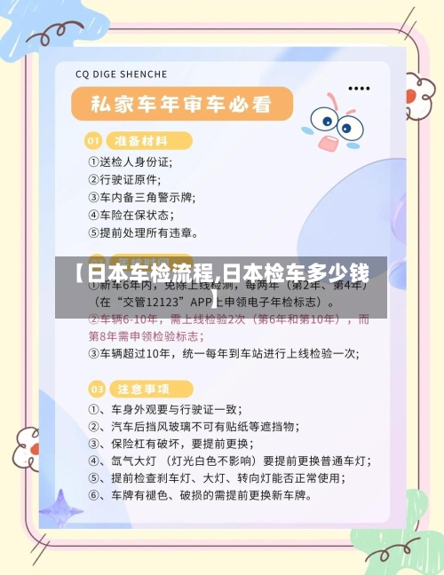 【日本车检流程,日本检车多少钱】-第2张图片