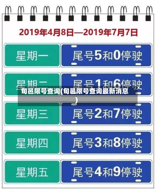 旬邑限号查询(旬邑限号查询最新消息)-第3张图片