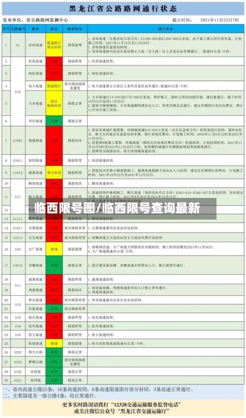 临西限号图/临西限号查询最新