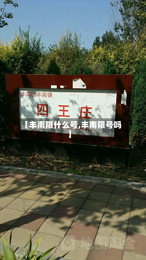 【丰南限什么号,丰南限号吗】-第2张图片