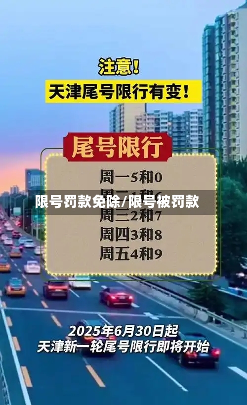 限号罚款免除/限号被罚款