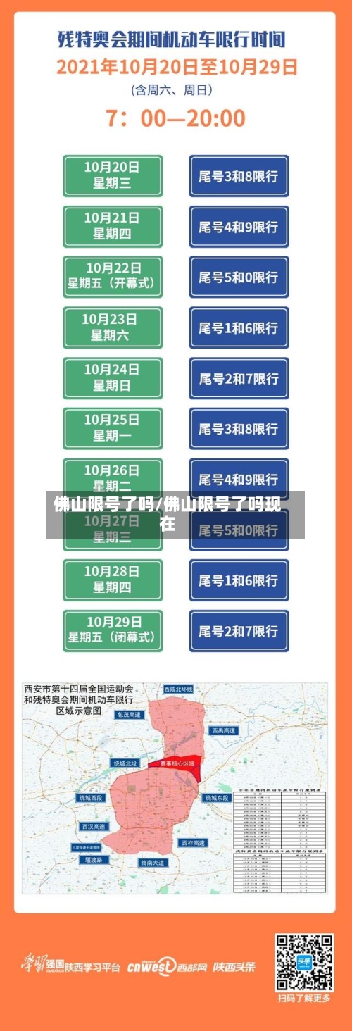 佛山限号了吗/佛山限号了吗现在-第2张图片