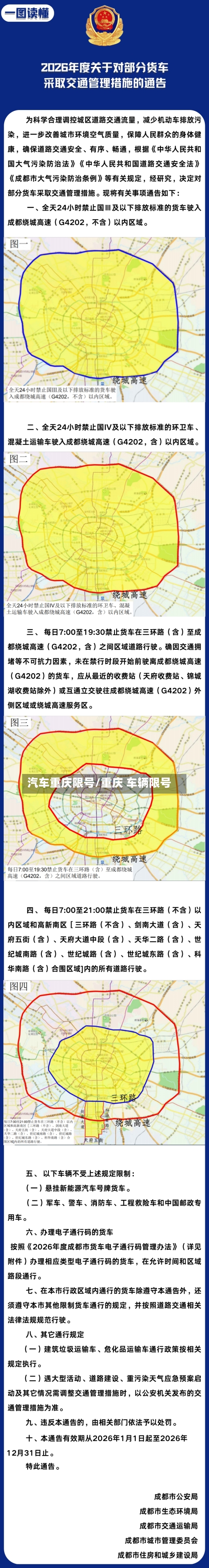 汽车重庆限号/重庆 车辆限号