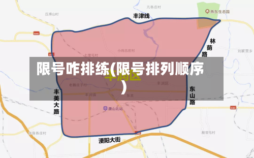 限号咋排练(限号排列顺序)