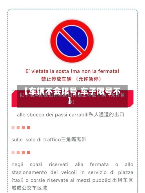 【车辆不会限号,车子限号不】-第2张图片