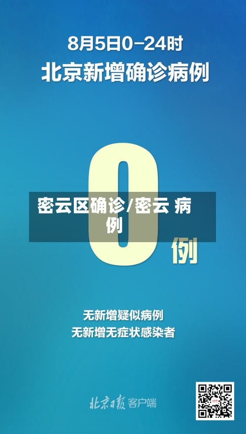 密云区确诊/密云 病例