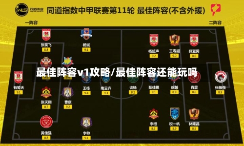 最佳阵容v1攻略/最佳阵容还能玩吗-第3张图片