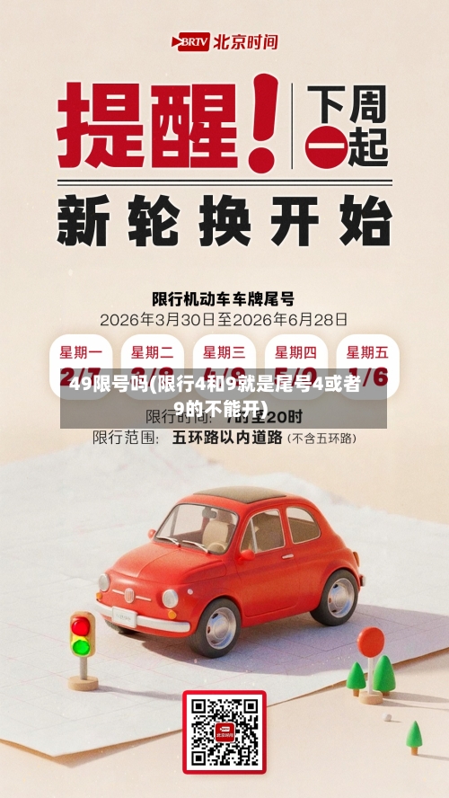 49限号吗(限行4和9就是尾号4或者9的不能开)-第3张图片