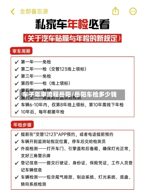车子年审流程岳阳/岳阳车检多少钱-第2张图片