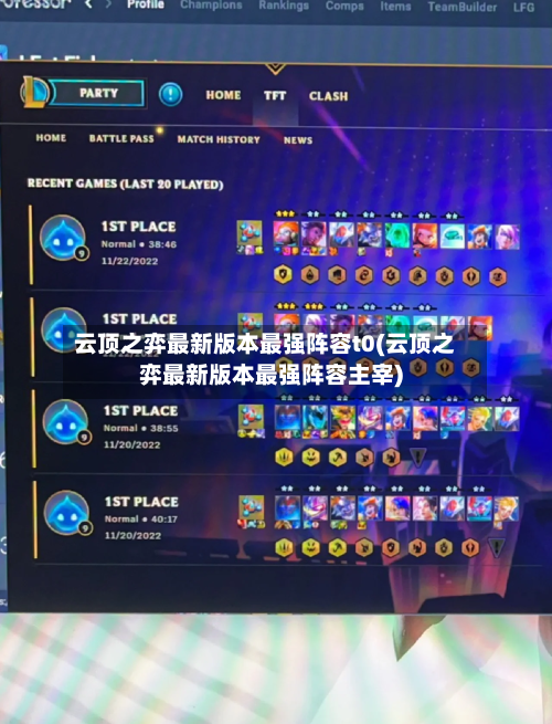 云顶之弈最新版本最强阵容t0(云顶之弈最新版本最强阵容主宰)-第2张图片