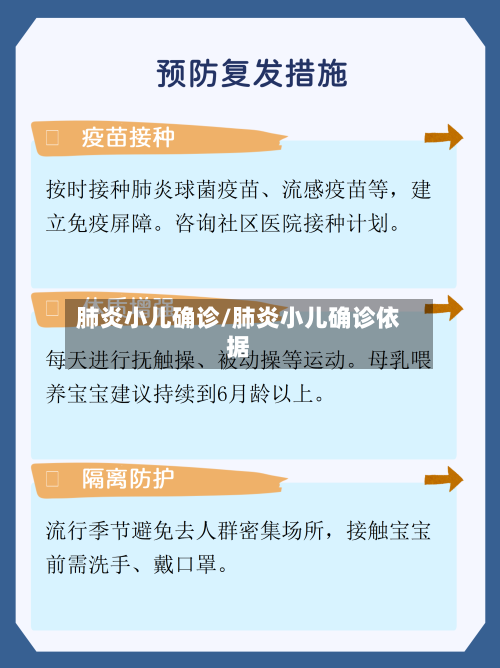 肺炎小儿确诊/肺炎小儿确诊依据-第3张图片
