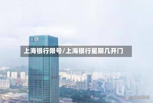 上海银行限号/上海银行星期几开门-第3张图片