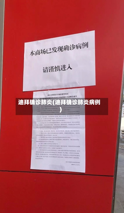 迪拜确诊肺炎(迪拜确诊肺炎病例)-第2张图片