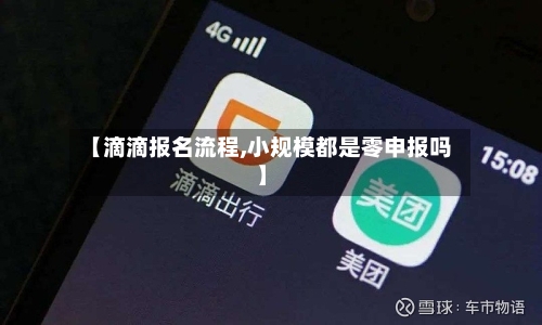 【滴滴报名流程,小规模都是零申报吗】