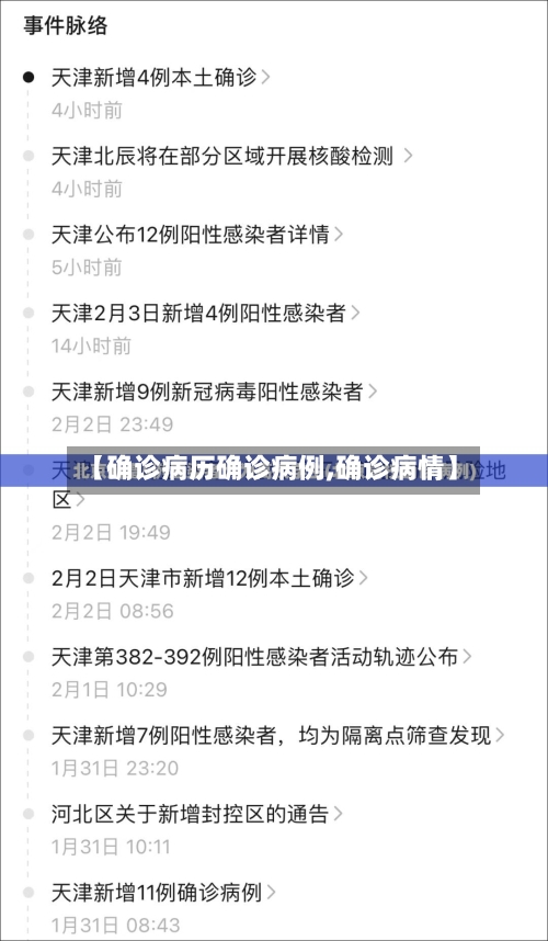 【确诊病历确诊病例,确诊病情】-第2张图片