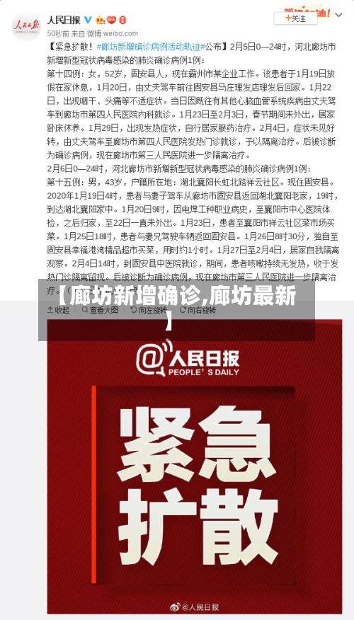【廊坊新增确诊,廊坊最新】
