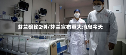 芬兰确诊2例/芬兰宣布重大消息今天-第2张图片