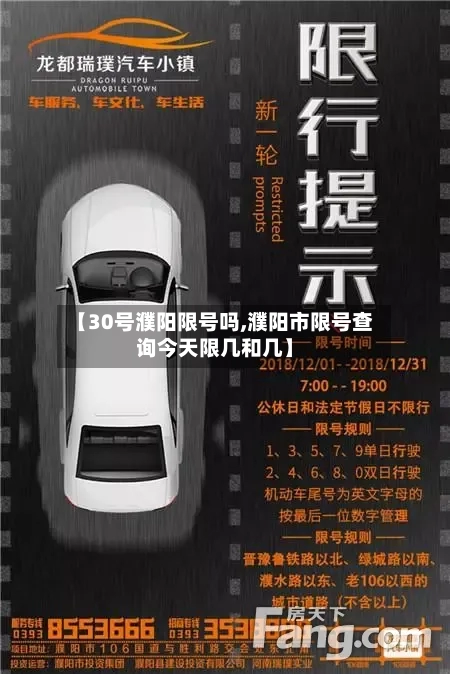 【30号濮阳限号吗,濮阳市限号查询今天限几和几】-第2张图片