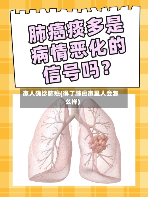 家人确诊肺癌(得了肺癌家里人会怎么样)