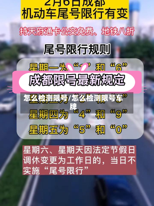 怎么检测限号/怎么检测限号车牌-第2张图片