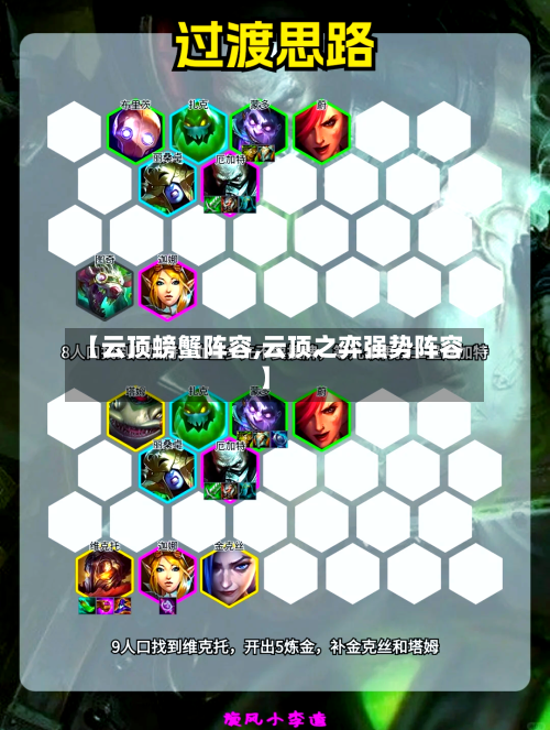 【云顶螃蟹阵容,云顶之弈强势阵容】