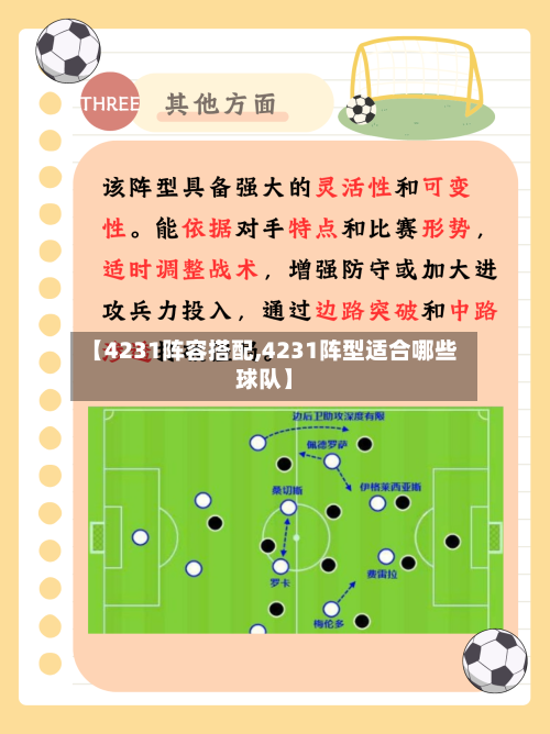 【4231阵容搭配,4231阵型适合哪些球队】