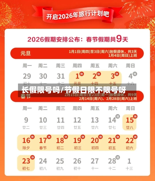 长假限号吗/节假日限不限号呀