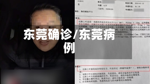 东莞确诊/东莞病例-第3张图片