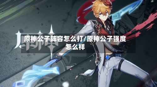 原神公子阵容怎么打/原神公子强度怎么样