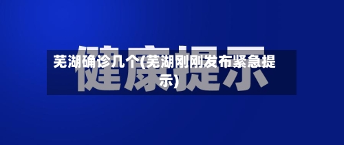 芜湖确诊几个(芜湖刚刚发布紧急提示)-第3张图片