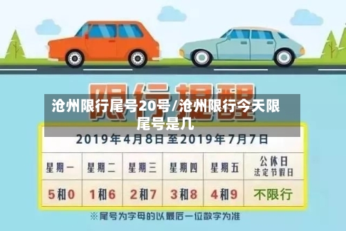 沧州限行尾号20号/沧州限行今天限尾号是几-第2张图片