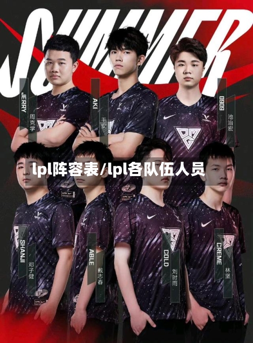 lpl阵容表/lpl各队伍人员-第3张图片